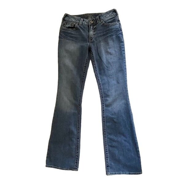 SILVER SUKI Mid-Rise Boot Cut Women's Jeans Size 29/34 - Picture 1 of 5